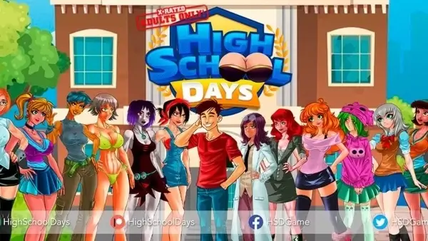 High School Days 0.163 Game Walkthrough Download for Mac and PC